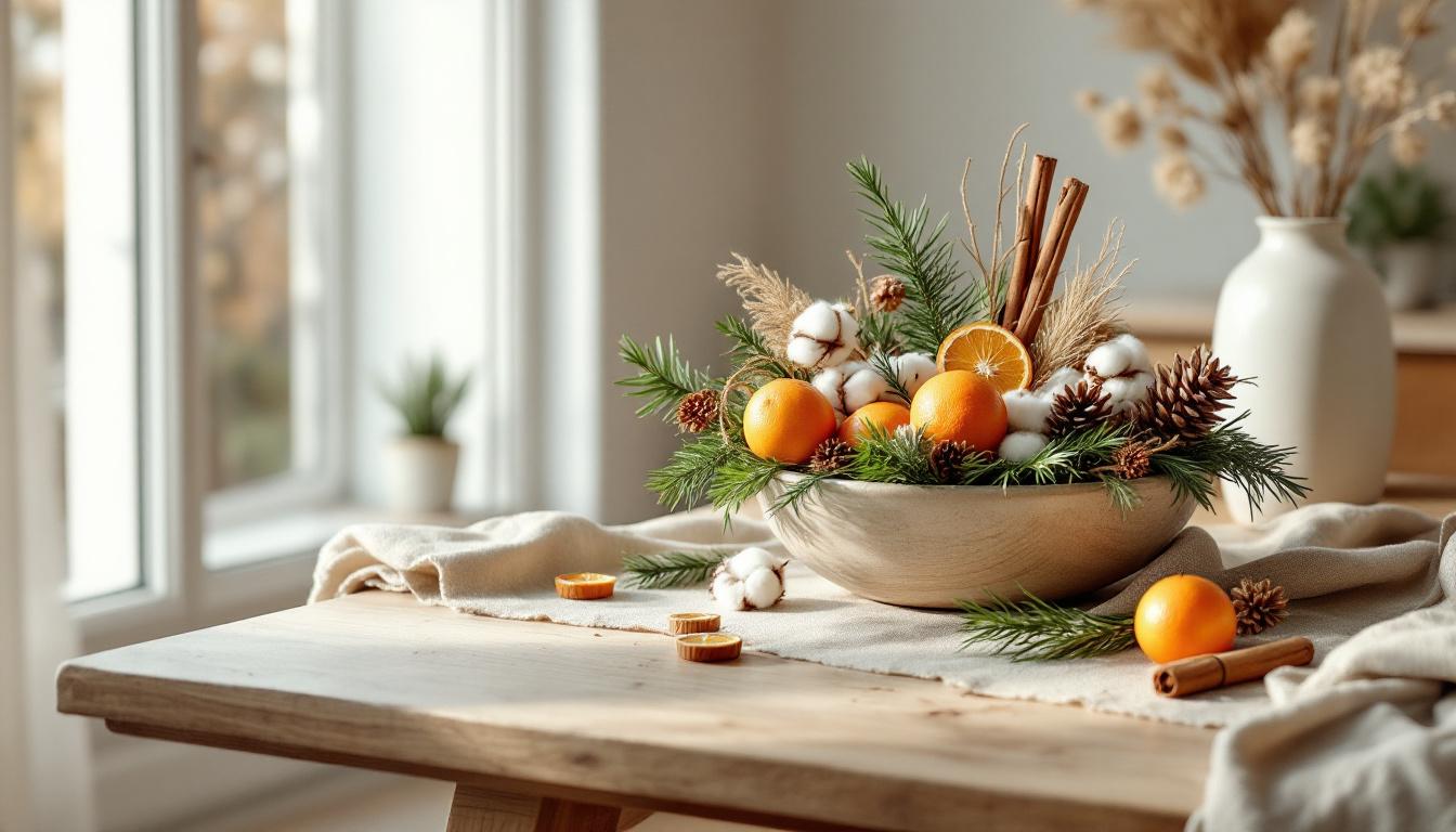 Ces matériaux naturels vont révolutionner votre décoration de Noël cette année