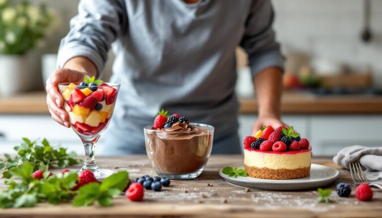 découvrez 3 recettes de desserts express à préparer facilement et rapidement sans utiliser de four. parfaits pour toutes les occasions gourmandes !