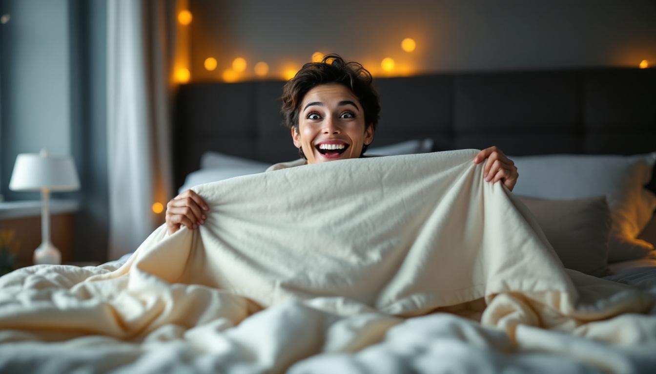 découvrez une astuce simple et rapide pour réchauffer votre lit avant de dormir et profiter d'une nuit chaleureuse et confortable.