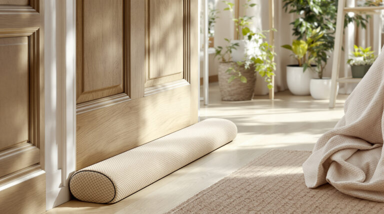 découvrez pourquoi le boudin de porte, l'astuce de nos grands-mères, reste la méthode la plus efficace pour protéger votre maison du froid cet hiver.