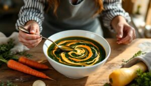 découvrez comment préparer une soupe veloutée sans matière grasse, légère et savoureuse, pour un repas sain et gourmand sans utiliser de crème.